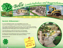 Tablet Screenshot of galabau-bolle.de